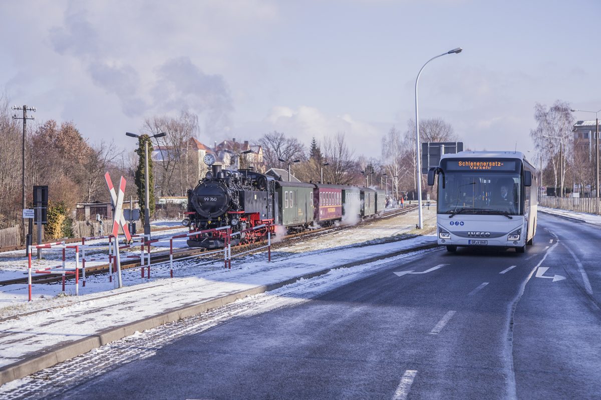 Schienenersatzverkehr Zwischen Zittau Hbf Und Zittau S d Zittauer 