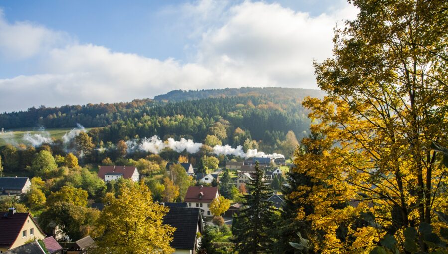 Herbst im Zittauer Gebirge Foto Mario England